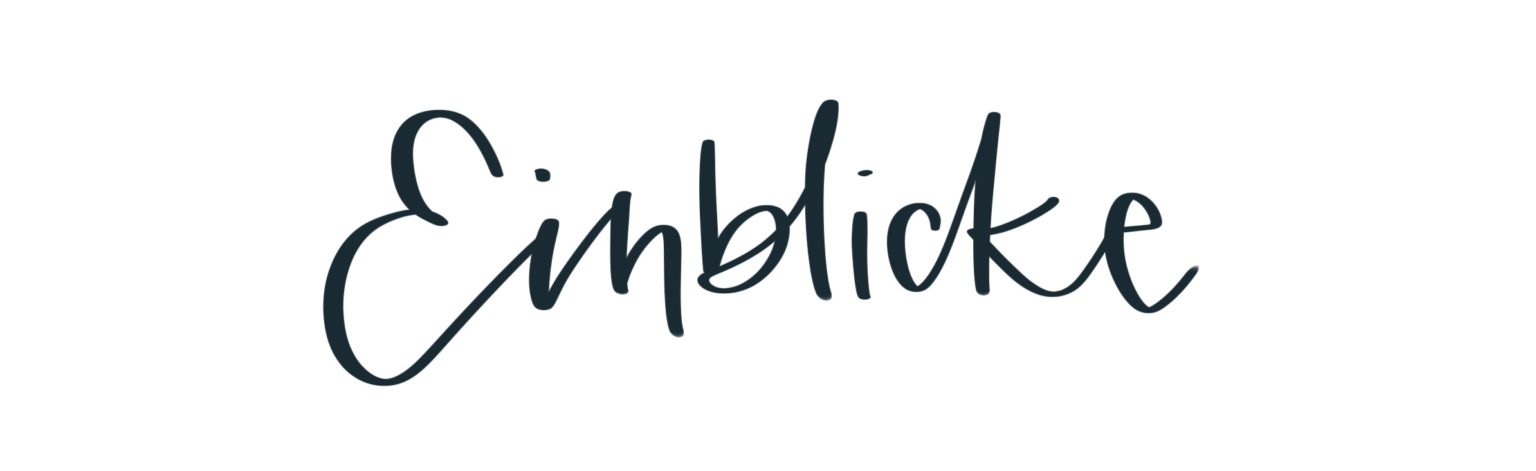 Lettering Einblicke